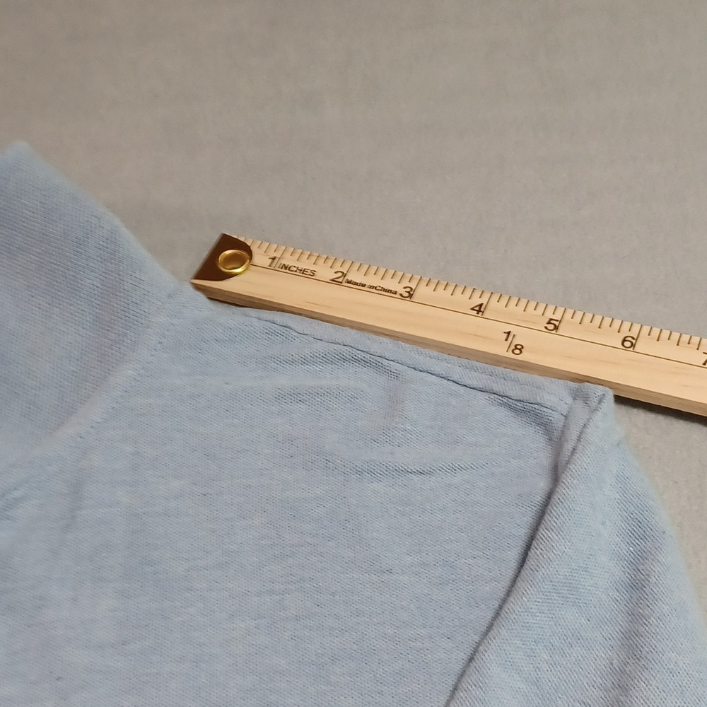 US Polo Assn Mens Ultimate Pique‎ Polo Shirt Light Blue Heather Size M 11879929 - Picture 6 of 12